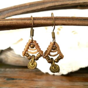 Pendientes  Macramé