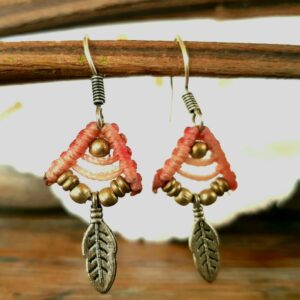 Pendientes Macramé