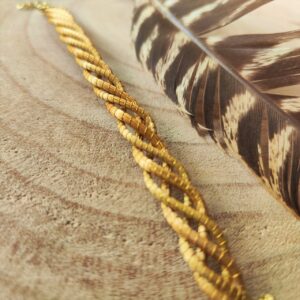Pulsera Oro Vegetal