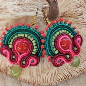 Pendientes Soutache Alba