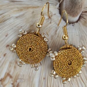 Pendientes Soutache Espiral