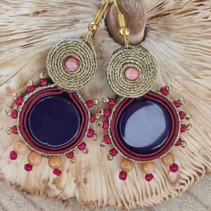 Pendientes Soutache Mer