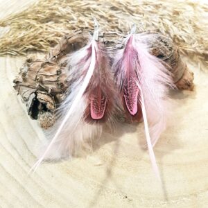 Pendientes Plumas