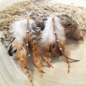 Pendientes Plumas